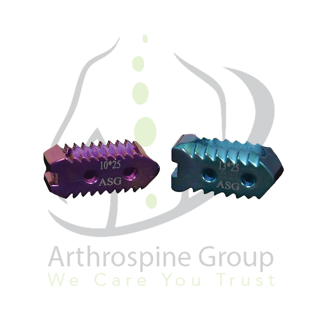 Titanium Posterior Lumber Interbody Cage Plif